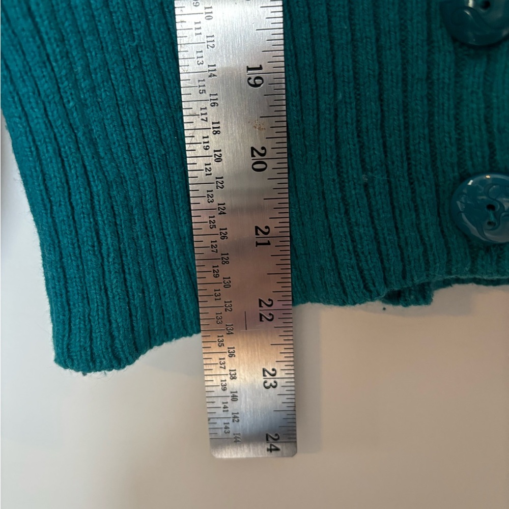 Soaked in Luxury Women’s Teal Cardigan - Size Small - Picture 5 of 6